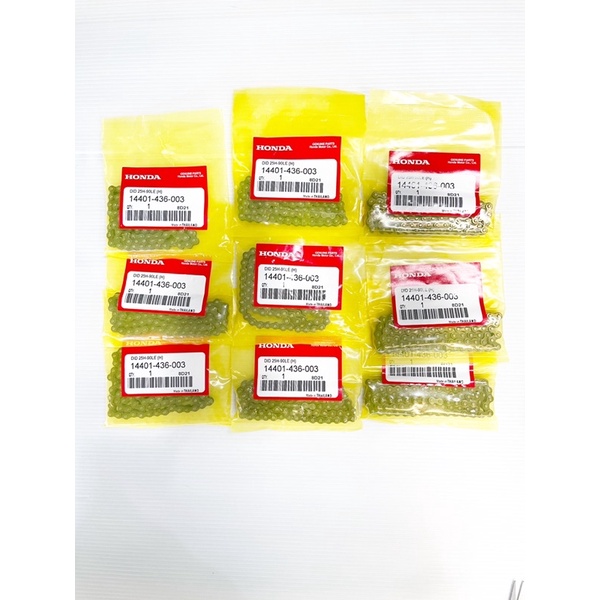 โซ่ราวลิ้น เวฟ110ไอ,125ปลาวาฬ,MSX,เวฟ125r,s (ถุงฮอนด้า)