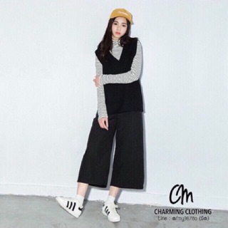 มีขนาดเอว35-37” Minimal culottes pants (S-XXL)