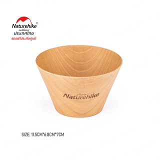 Naturehike Thailand ถ้วยซุปไม้ Solid wood bowl