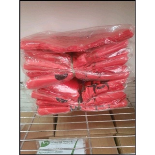 ถุงขยะแดง 15×30 พร้อมส่ง 1กิโล