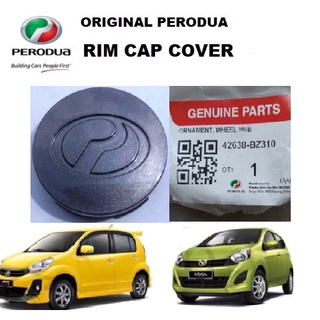 Perodua MYVI LAGI BEST, AXIA, BEZZA &amp; ALZA 1.5 D51T ขอบล้อโลหะ สีเทา (42638-BZ310)