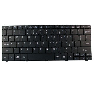 Keyboard ACER Aspire ONE D255 D257 D260 D270 D522 532H  สีดำ ไทย อังกฤษ