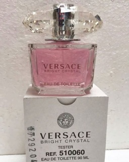 Versace bright crystal edt 90ml  tester 1,990฿