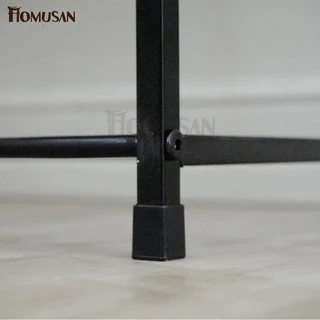 HOMUSAN ชั้นวางรองเท้า 9-12 คู่ ชั้นวางของไม้ โครงเหล็ก HO-S1/3 ขนาด 30x63x63 cm