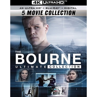 4K UHD หนัง Jason Bourne เจสัน บอร์น Collection