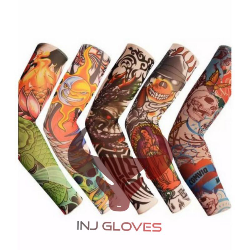 Set Protective sleeve Tattoo Arm sleeve Cuff