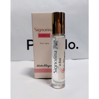 FERRAGAMO Signorina in fiore EDT 10 ml กลิ่นอ่อนโยน มีเสน่ห์ แท้ใหม่ 100%