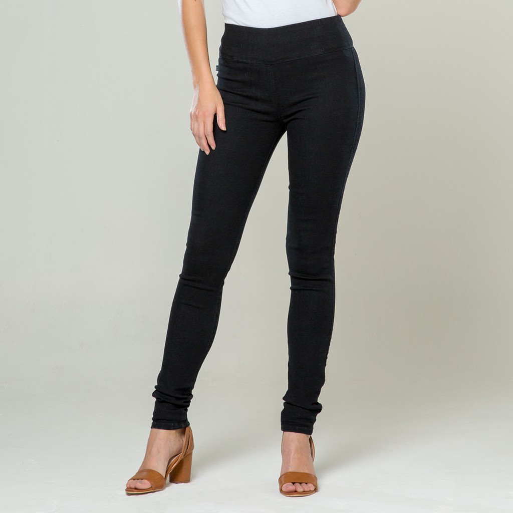 C2 Tabita Black Jeans Push In Ultra Slim