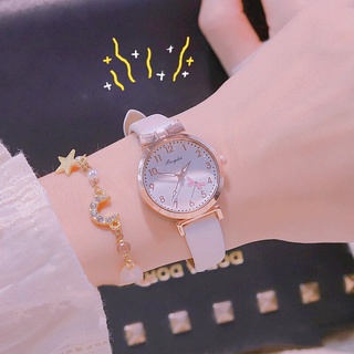 นาฬิกาข้อมือน่ารัก 5 สี สําหรับเด็กผู้หญิง และนักเรียน