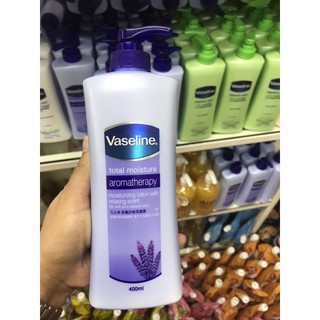 Vaseline Total moisture aromatherapy 400ml. วาสลีน โททัล มอยส์เจอร์ อโรมาเทอราพี