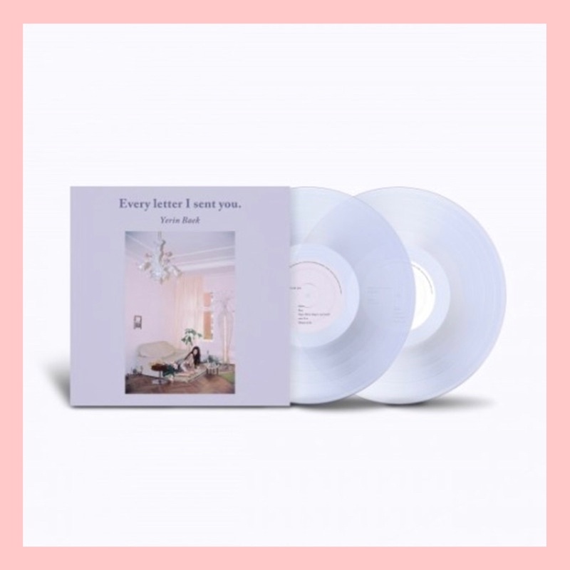 (pre) แผ่นเสียง Yerin Baek - Every letter i sent you (2Lp) vinyl แบคเยริน