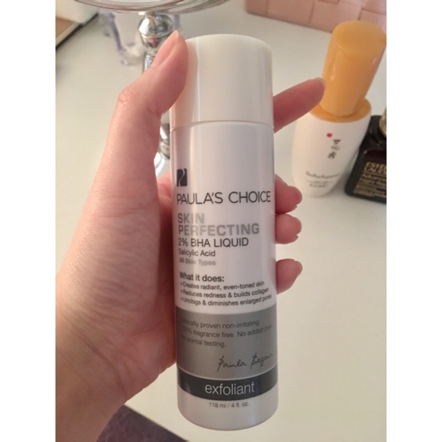 Paula’s choice skin perfecting 2% BHA liquid