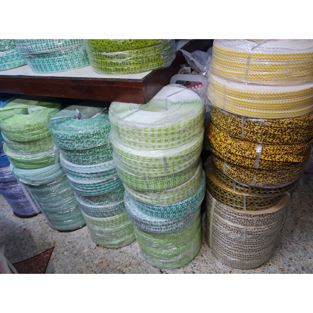 หน้า 7จาก12หน้า ดูให้ครบนะครับ*เส้นพลาสติกสานตะกร้า ลายพิมพ์ ขนาด 15 มิล - รูปที่ 4