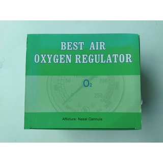 เกจออกซิเจน เกจ์ออกซิเจน BEST AIR OXYGEN ต่อได้กับถังทุกขนาด P-6607