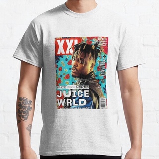 ผ้าฝ้ายคอกลมเสื้อยืด พิมพ์ลาย Juice Wrld Xxl สําหรับผู้ชายfrom S-4XL