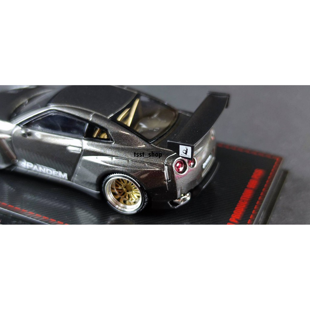 Ignition Model 1/64 Nissan GT-R R35 Pandem Gun Metallic Limited 999 pcs  Diecast | Shopee Thailand