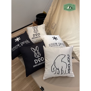 DoD / Snow Peak / Nordisk ปลอกหมอน Pillow cover decoration camping cushion ***เฉพาะปลอกหมอน เท่านั้น***