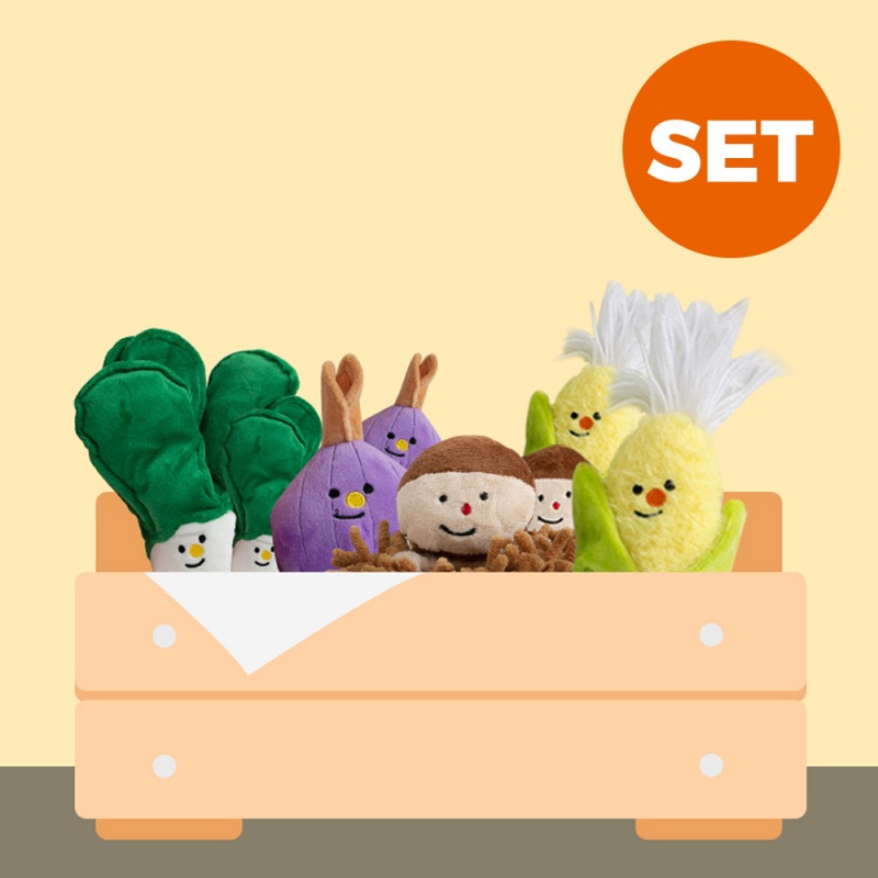 Bite Me Toy ของเล่นผักกาด,หัวหอม,เกาลัด,กระหล่ำปลี,ข้าวโพดหวาน และกระเทียม นำเข้าจากเกาหลี ??
