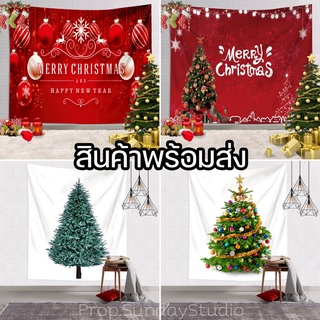 🔥 ผ้าแขวนผนัง  ตกแต่งห้องนอน ห้องนั่งเล่น ผ้าตกแต่ง ผ้าแขวน ต้นคริสมาสต์ Christmas decoration.