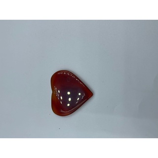 orange agate drilled pendent ห้อยจี้อาเกตสีส้ม