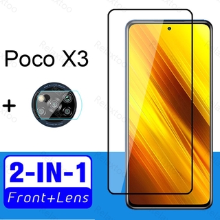 Xiaomi Mi Poco X 3 Nfc กระจกนิรภัยกันรอยเลนส์กล้องสําหรับ