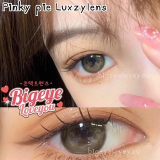 คอนแทคเลนส์🌈Pinky Pie🌈 Brown (Luxzylens) ขนาดมินิ💖 รุ่นฮิตล่าสุดจากเกาหลี