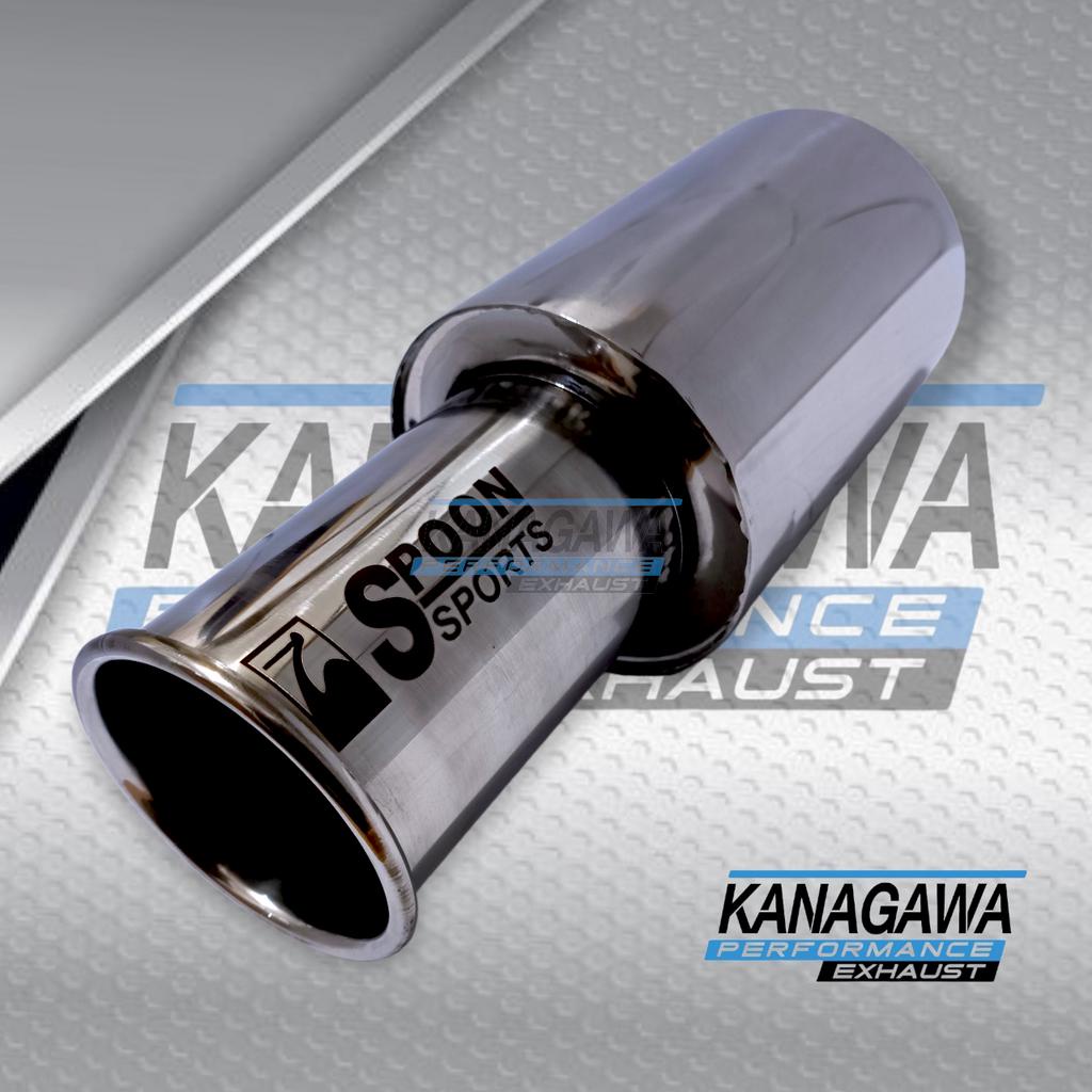 SPOON Sports Bass ท่อไอเสียรถยนต์ธรรมดา