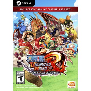 (แฟรชไดรฟ์) PC เกมส์คอม One Piece: Unlimited World Red – Deluxe Edition