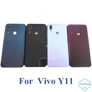 เคสโทรศัพท์มือถือ แบตเตอรี่ ฝาหลัง ลายน่ารัก สําหรับ VIVO Y11 2019