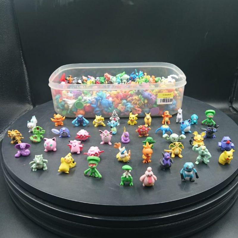 โมเดล โปเกมอน ขนาดเล็ก ตัวละ​ 7 บาท ทุกตัว​ ส่งให้แบบคละไม่ซ้ำกันจ้า เลือกไม่ได้นะคะ ราคาถูกสุดๆ