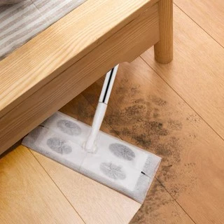 ส่งทุกวัน จ-ส 😊ไม้ถูพื้น ชุดไม้ม็อบ ดันฝุ่น Easy Sweeper Plus Mop ไม้ถู 40031 olbighome