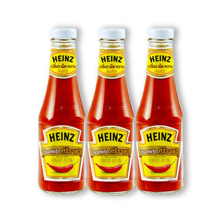 **  โปรสุดคุ้ม  ** ไฮนซ์ ซอสพริกศรีราชา 300 กรัม x 3 ขวด Heinz Siracha Chili Sauce 300 g x 3 bottles