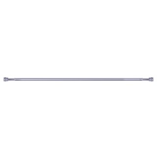 ราวแขวนม่านห้องน้ำ แบบตรงดึงได้ 2 ด้าน WSP T-5C 105-195CM โครเมี่ยม