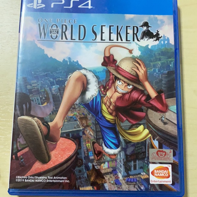 แผ่นเกม PS4 one piece world seeker มือสอง