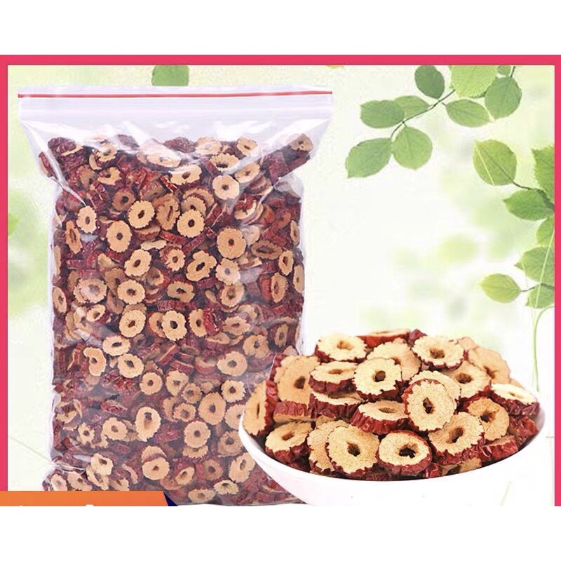 พุทราจีนอบแห้ง 红枣切片หั่นสไลด์ พร้อมส่ง ขนาด100g พุทราบำรุงผิว บำรุงโลหิต บำรุงร่างกาย  red dates