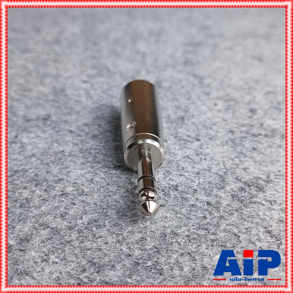 LIDGE YM-074 P.MIC STท้าย P.CANNON YM074 ปลั๊กไมค์สเตอริโอ ออก XLR ผู้ Ym 074 PHONE ST ออก CANNON ผู้ เอไอ-ไพศาล