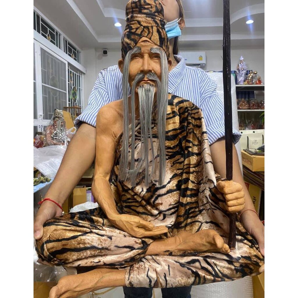 ปู่ฤาษี หน้าตัก 18 นิ้ว องค์ใหญ่ สูง 28 นิ้ว ฤาษี รับประกันเเตกหักระหว่างขนส่ง