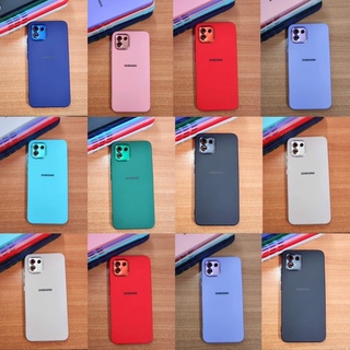 เคสกำมะหยี่ป้องกันกล้องขอบสี Realme C11(2021) C35 Realme 5,5i,6i,Realme C3 #กำมะหยี่/ กันกระแทกกล้องหลัง 🌻