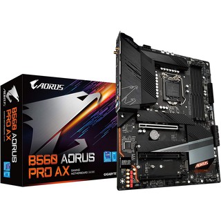 GIGABYTE B560 AORUS PRO AX (LGA 1200/ Intel/ B560/ ATX/Triple M.2) Mainboard Warranty 3 Year