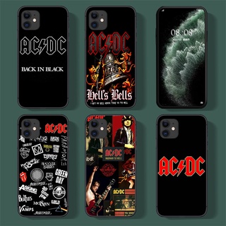 เคสโทรศัพท์ TPU แบบนิ่ม ลาย 1VTY ac dc hells bells สําหรับ iPhone 6 6S 7 8 Plus X XS XR 11 Pro Max