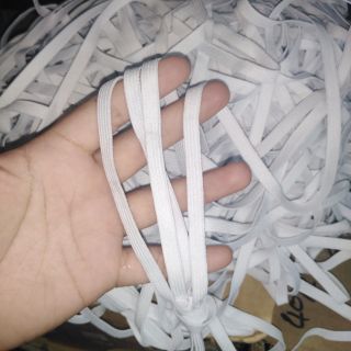 ยางยืดโครเชต์​ 3 เส้น ขนาด 4​ มิล​ ครึ่งโล 100