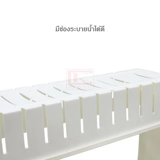 ชั้นวางของ ชั้นวางของในที่แคบ ชั้นวางในครัว ห้องน้ำ ข้างตู้เย็น แบบ 3 ชั้น เข้ามุม ล้อเลื่อน