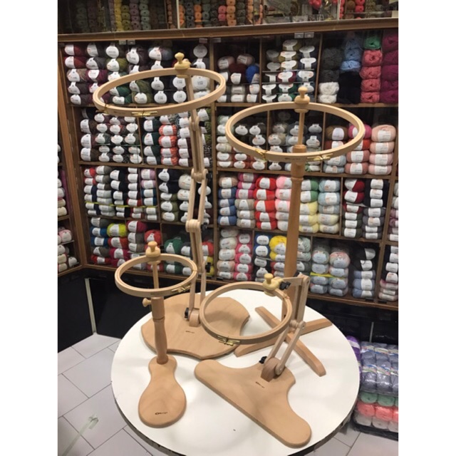 Nurge Embroidery Floor Stands ขาตั้งงานปัก ไม้บีชแท้ 190-5 (ไม่รวมสะดึง)
