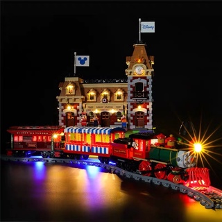 ไฟled ติดเลโก้ 71044 mickeymouse disney