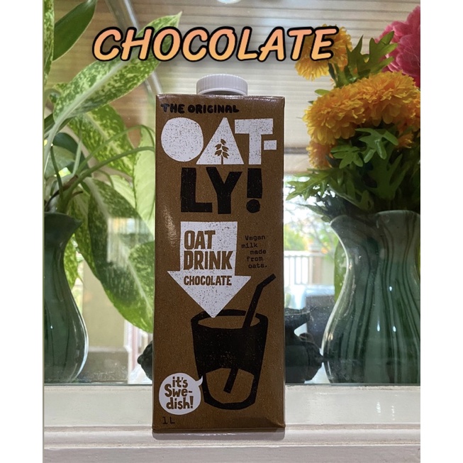 💥พร้อมส่ง🔥นนมโอ๊ต☕️🍮รสchocolate#Oatly Milk