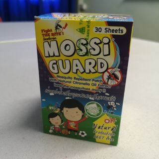 Mossi Guard แผ่นแปะกันยุง (2 ชิ้น/ซอง)