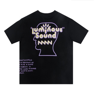 เสื้อยืดใหม่พร้อมส่ง เสื้อยืดแขนสั้นลําลอง พิมพ์ลาย High Street Brain Dead Luminous Sound Converse ทรงหลวม 2022
รหัสเต็ม