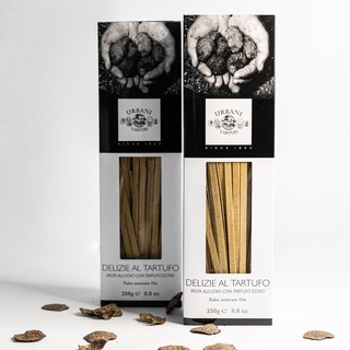 Black Truffle Tagliatelle Pasta Urbani เส้นพาสต้าผสมทรัฟเฟิลดำ 250G