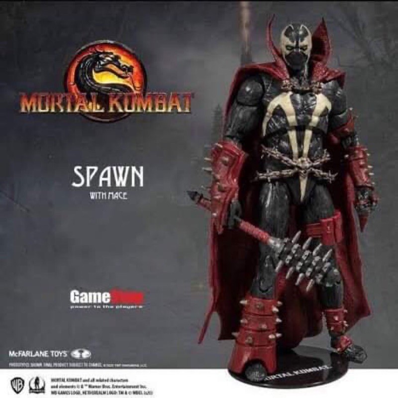 McFARLANE TOYS MORTAL KOMBAT 7 inch SPAWN Action Figure สินค้าจากแมค ...