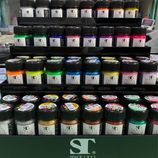 สีเขียนผ้า Series 2 (สีสะท้อนแสง) ST Fabric Colour